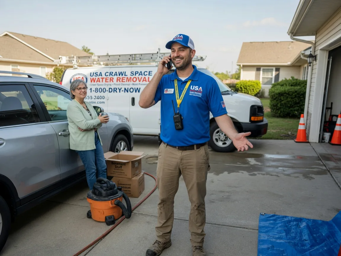 Crawl Space Water Removal Center Valley, PA FAQs